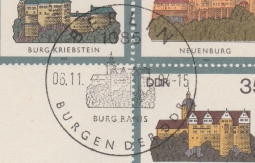 ESSt der zugehörigen Markenausgabe von 1085 Berlin